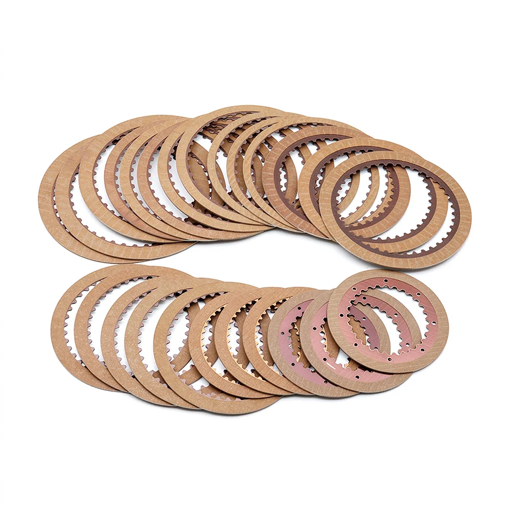 U250E Transmission Friction Plate Kit 25Pcs Auto Gearbox Clutch Friction Disc Set For Toyota Camry 2.4 Lexus ES240 5 Speed FWD