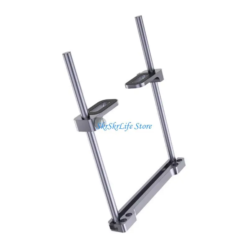 

E65E Graphics Card Holder, Tool-free Design GPU Support Bracket Durable Metal Chassis