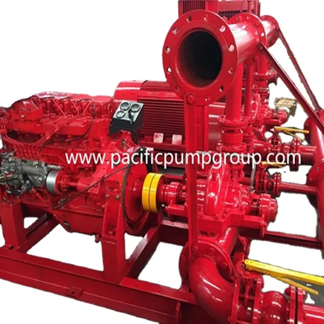 Factory Price Engine Fire Fighting System NFPA 20 Listed Fire Pump