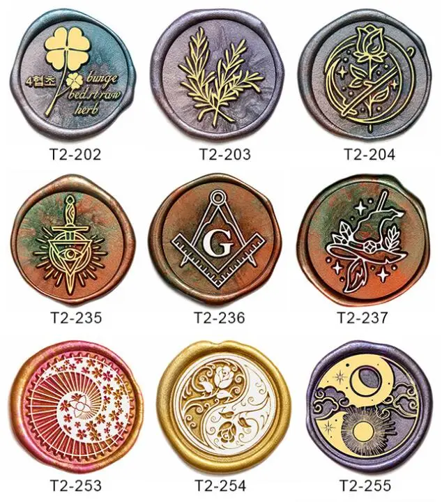 Jellyfish Starfish Butterfly Castle Star Cat Little Prince Snowflake Deer Dragonfly Unicorn Wax Seal Stamp Sealing Stamp Head