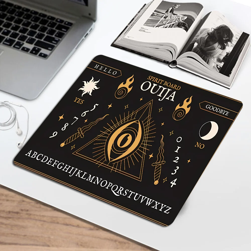 Halloween Ouija Board Mousepad Anti-Slip Gaming Mouse Pad Gamer Desk Mat Keyboard Pad Decoration Mause Pad OfficeAccessories