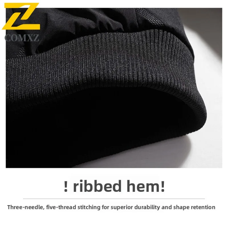 سترة مبطنة للرجال لركوب الدراجات في الهواء الطلق من COMXZ، بياقة واقفة مميزة، سترة سميكة دافئة، ملابس شتوية مريحة للاستخدام اليومي