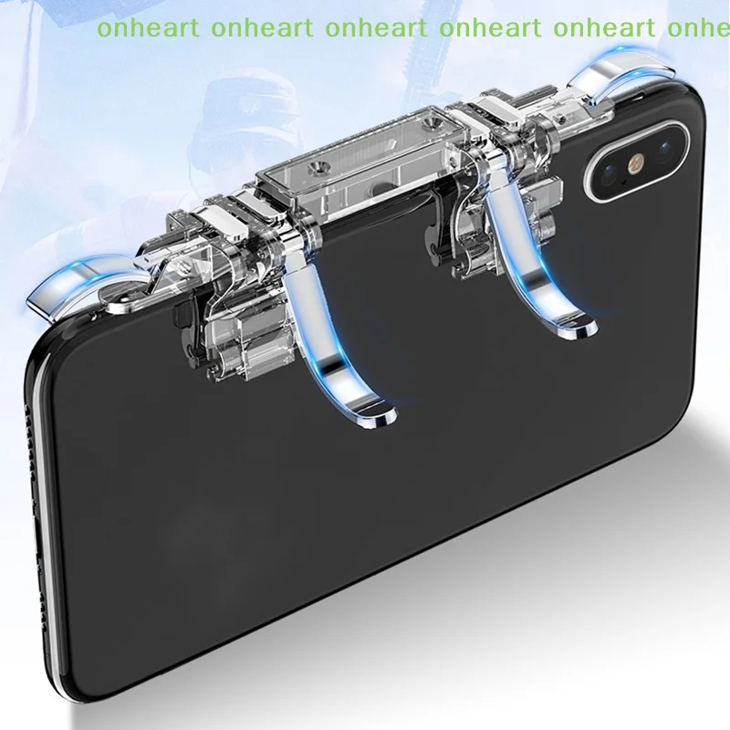 [C]Triggers For Cell Phone PUBG Shooter Gamepad Free Fire Cellular Gamer Cell Triggers For Mobile - view 2
