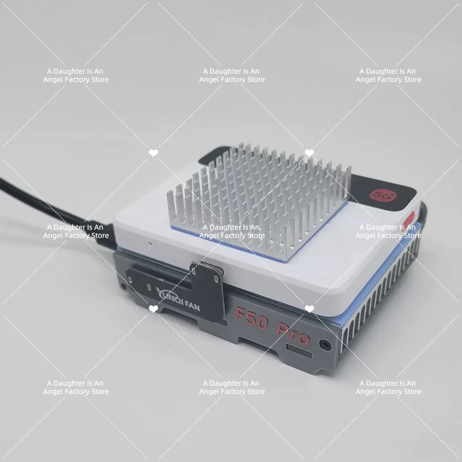 Suitable for ZTE F50 Pro Radiator Aluminum Alloy Bracket Air-cooled Temperature Control Radiator Typec Fixed Speed Fan