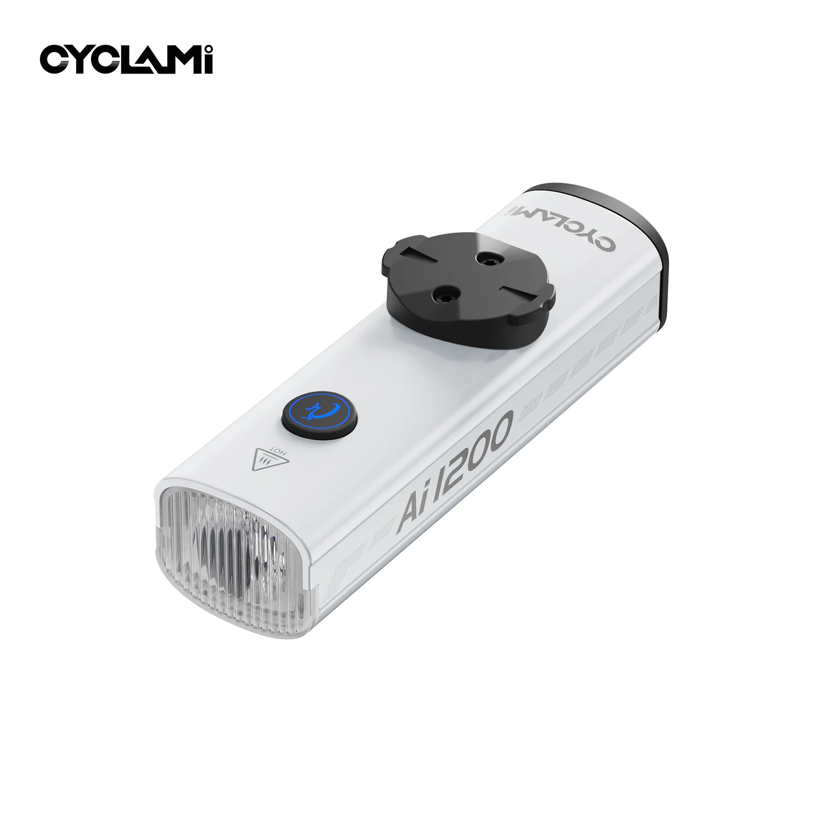 AliExpress 1200 Lumen Mini Portable Bicycle Headlight Hanging Front Lamp Road Mountain Bike Aluminium Alloy White Type-C CYCLAMI AI1200