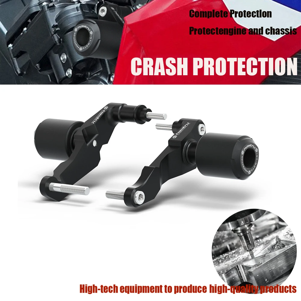

Motorcycle Falling Protection Frame Slider Guard Crash Pad Protector Dumping protection For Honda CB650R CBR650R 2024-2025