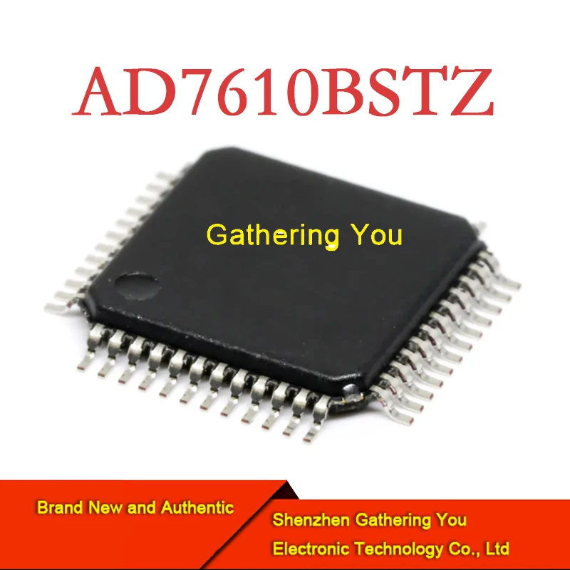 AD7610BSTZ LQFP48 Analog-to-digital converter Brand New Authentic