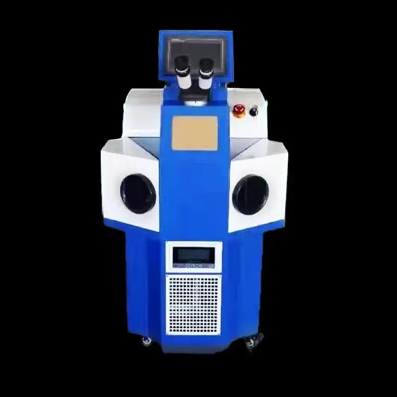 Gold And Silver Ring Necklace Watch Repair Metal Band Microscope Jewelry Laser Welding Machine