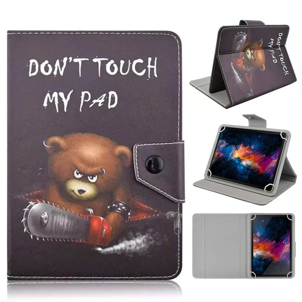 Uniwersalne etui ochronne na tablet 7 "-10.2" cala, futerał z funkcją podstawki, kompatybilne z tabletami Android Samsung z ekranem dotykowym o przekątnej 9, 10, 10.1 cala.