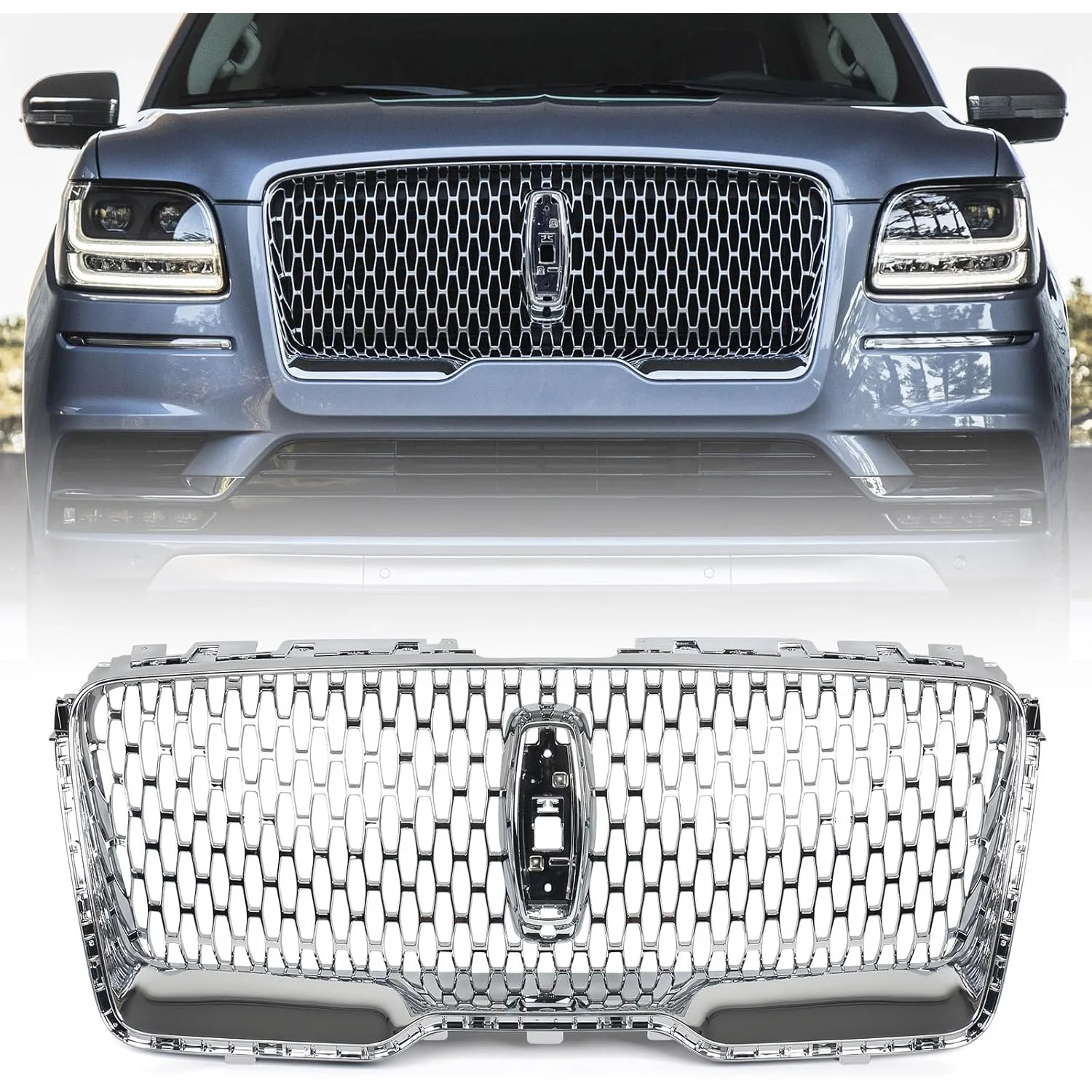 

Applicable to the front grille mesh auto parts of the 2019 Lincoln NAUTILUS