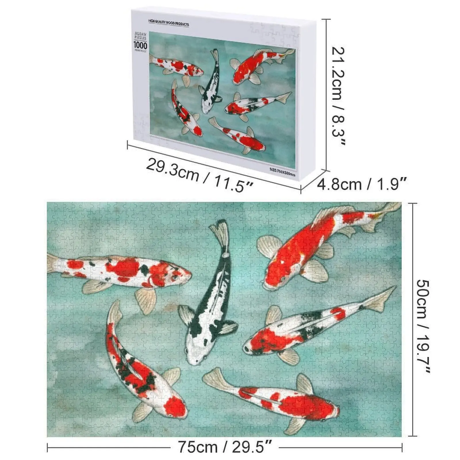 لو الباليه ديس كاربيس كوي بازل قطع الحيوان مخصص للأطفال هدية لعبة الأطفال وودز للبالغين لغز #6