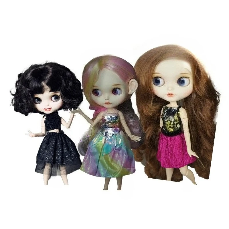 LX1117 Neue Stile, Kleidung und Kleider, Röcke, Anzugmäntel für Ihre Licca Blythe Puppen im Maßstab 1:6