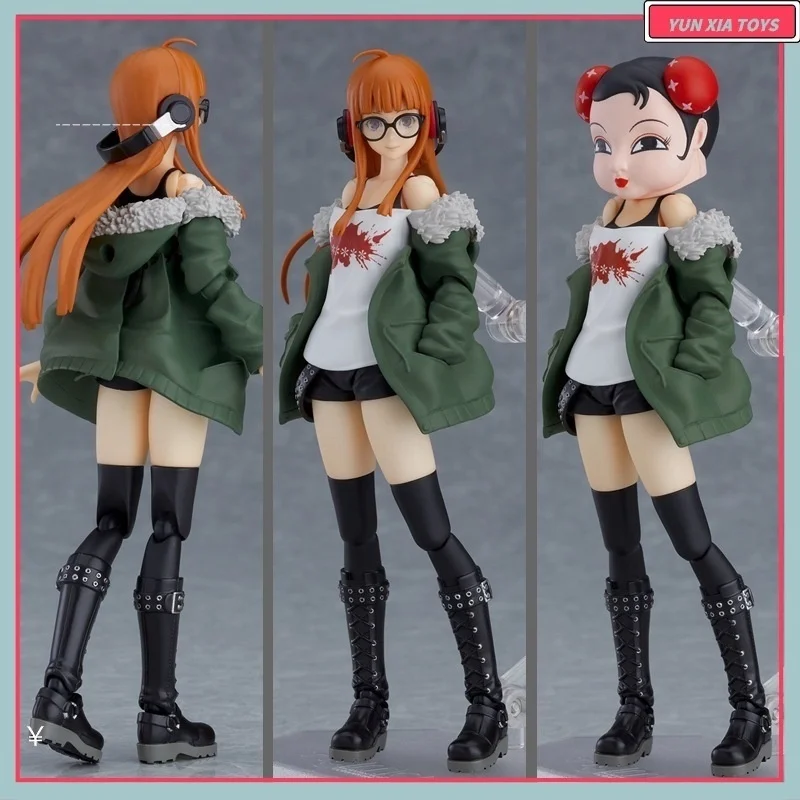 

Anime Persona Futaba Sakura Figma 434 Pvc Figure Collection Model Toys New Year'S Christmas Gifts 13cm