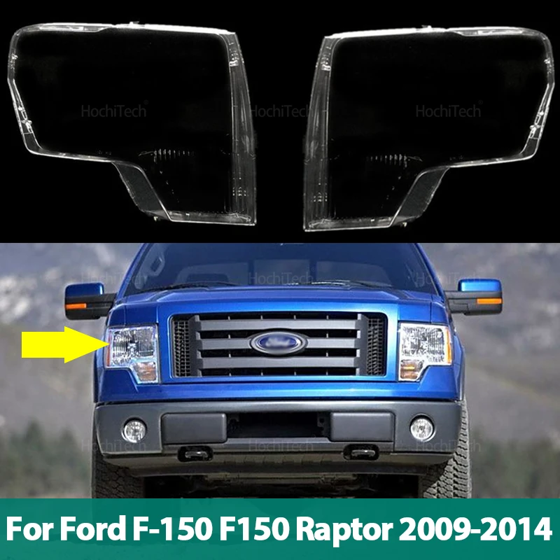 

Аксессуары для замены прочных фонарей ПК, крышка фары, стекло для Ford F-150 F150 Raptor 2009 2010 2011 2012 2013 2014