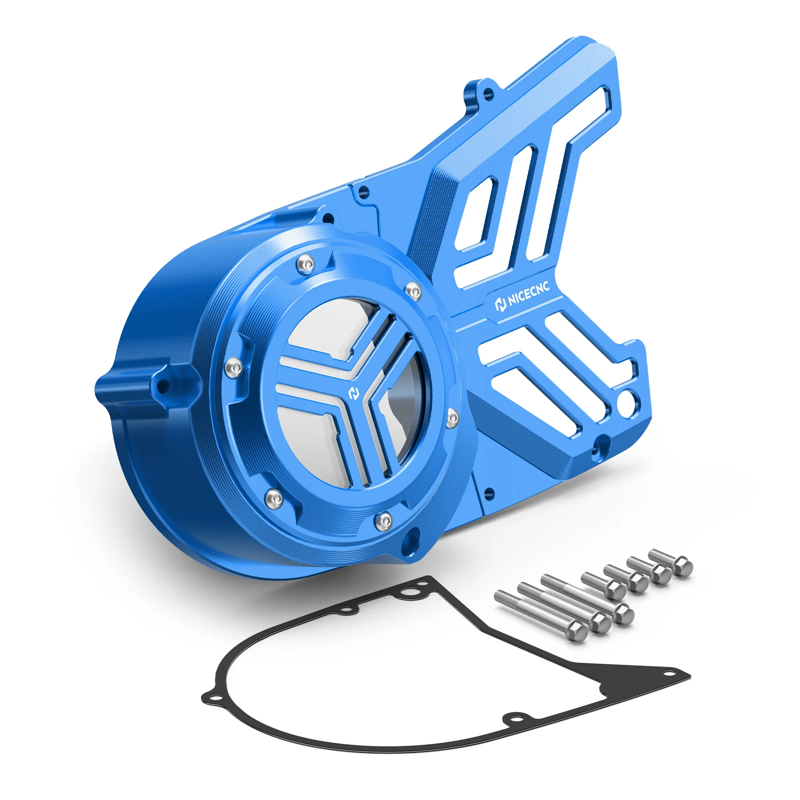 NICECNC für Yamaha Banshee 350 ATV Motor-Statorschutzabdeckung für Banshee 350 YFZ350 1987–2006, leicht zu trennende Abdeckung aus Aluminium – Detail 18