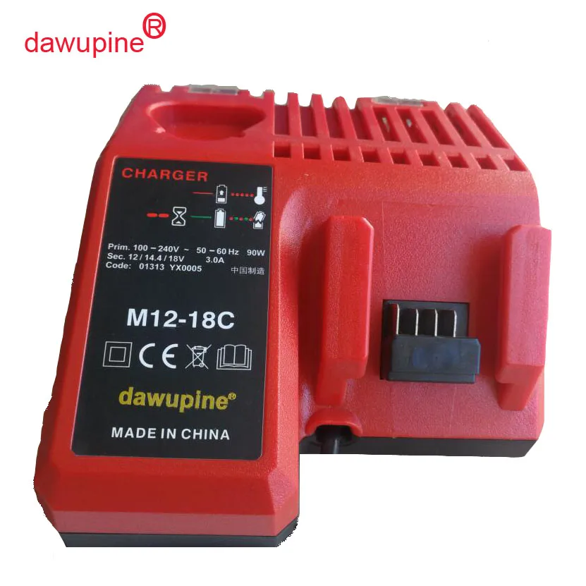 Battery Charger For Milwaukee M12 N12 Lithium-Ion Battery 3A fast charging Replacement 48-11-2401 48-11-2402 C12B C12BX - 1420