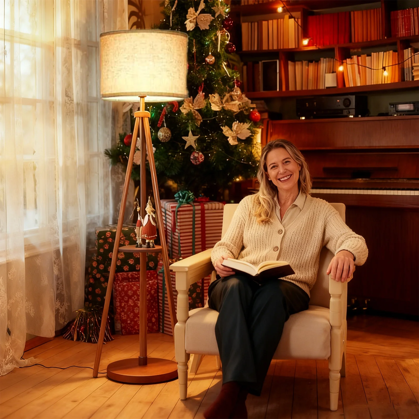 

Современные минималистичные абажуры для ламп в виде барабанов для гостиной, спальни, офиса – льняной тканевый абажур, прочный металлический каркас, быстрая установка.