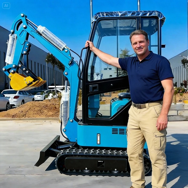 

2-тонный мини-экскаватор с двигателем Kubota, стандарт EPA/Euro 5, для сельского хозяйства и строительства, мини-дизельный экскаватор, инструменты для копания.