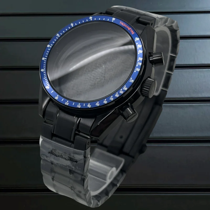 

Подходит для кварцевого механизма VK63 с деталями часов OMG Подходит для корпуса с ремешком 20 мм для многофункционального корпуса часов Speedmaster диаметром 39,7 мм Подходит