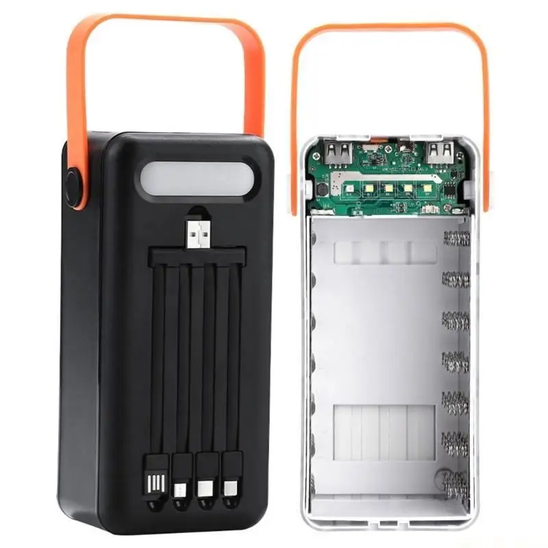 

M5TD 21-Slot 18650 Batteries Charging Case Skin without Battery