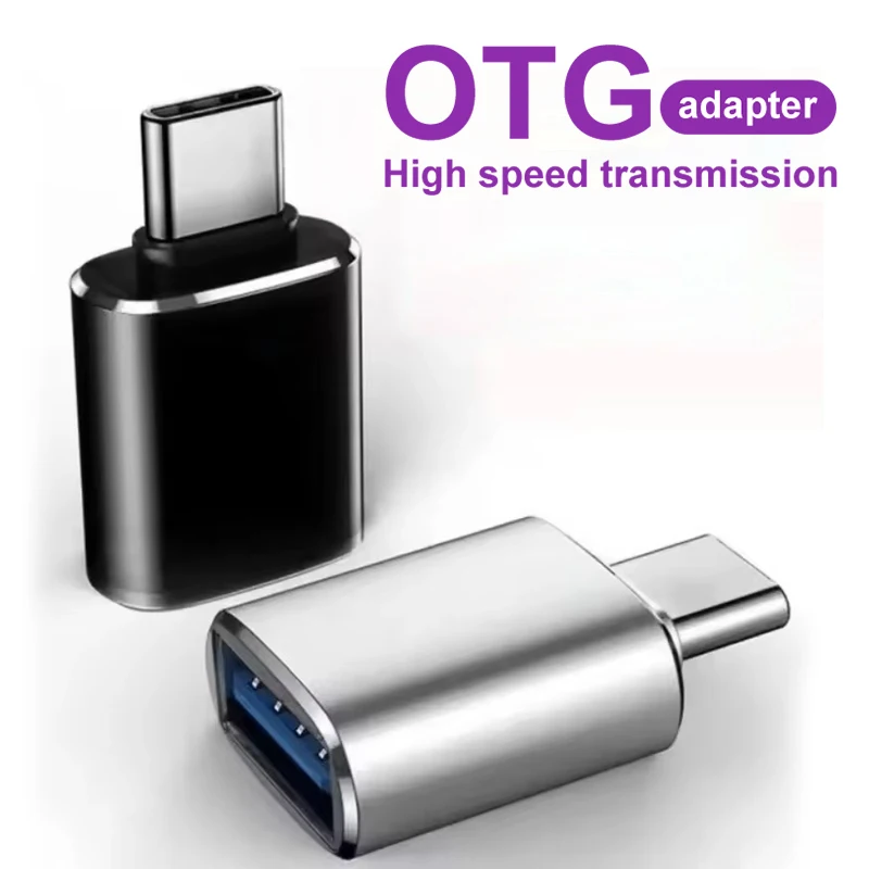 Type-C Para USB 3.0 OTG Adapter USB to Type-C Interface for iPhone 17 16 for Samsung for Xiaomi Mouse Plug Tablet Adapter