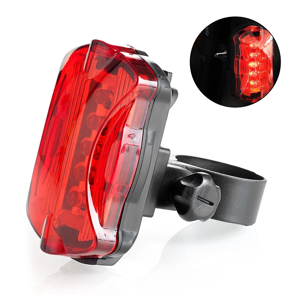 

Ultra-Lightweight Bike Safety Lamp 20g LED Rear Light For Bicycles 7 Brightness Settings Waterproof Mountain Road Cycling