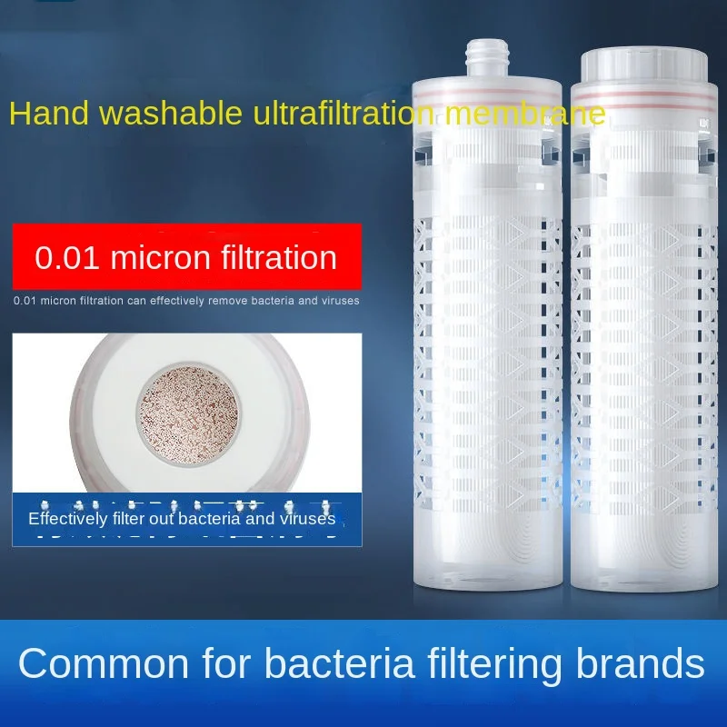 10นิ้ว PES/PVDF แบน/ซ็อกเก็ต Ultrafiltration Membrane Core Hollow Ultrafiltration ตลับกรองที่ถอดออกได้และล้างทำความสะอาดได้