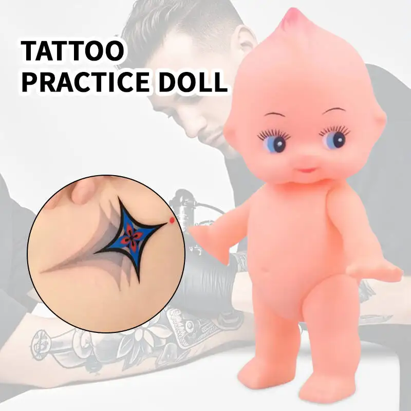 

Tattoo Practice Model Doll Shape Model Reusable Permanent Tattoo Removable Model Tattoo Accessories for Tattoo Artists