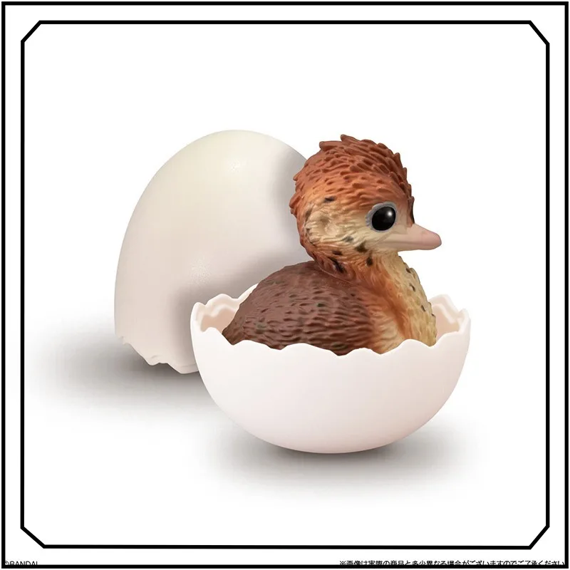 

Palm Shell Breaking Bird EX CASHAPON Ostrich Swallow Pocket Cute Friend Desktop Ornament Bandai
