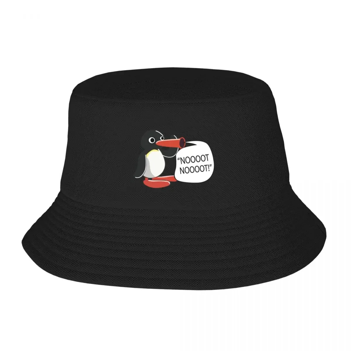 Penguin Noot Noot Bucket Hat Tactical Cap Fishing cap Woman Hats Men's