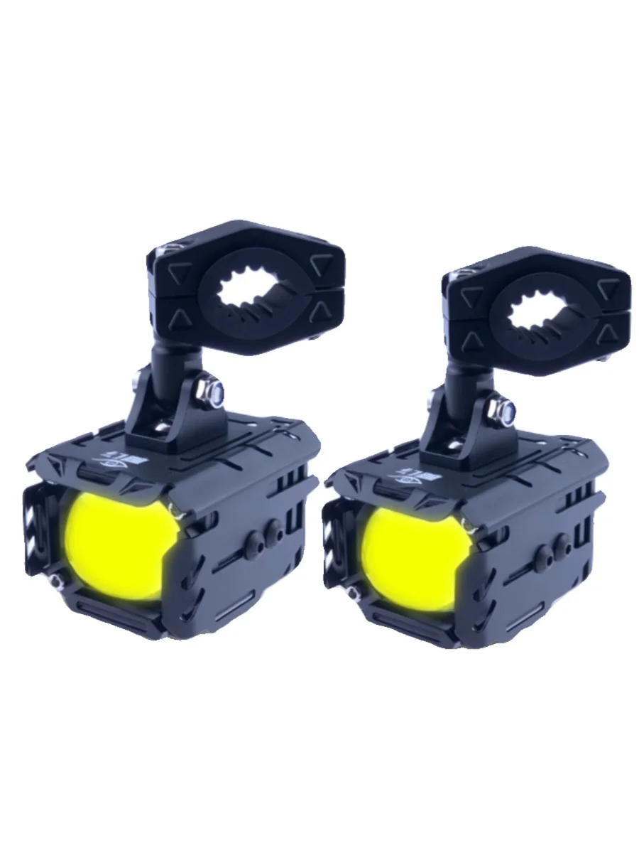 

Magic pupil S40 motorcycle LED spotlight electric vehicle auxiliary road far and near tangent auxiliary ens strong flash light