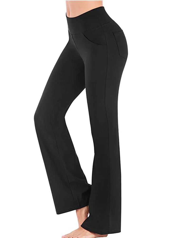 Ogilvy Mather Solid Elegant Female Lady Women\'s Legs Pants Palazzo Flared Wide Killer High Waist OL Ladies Career Long Trousers