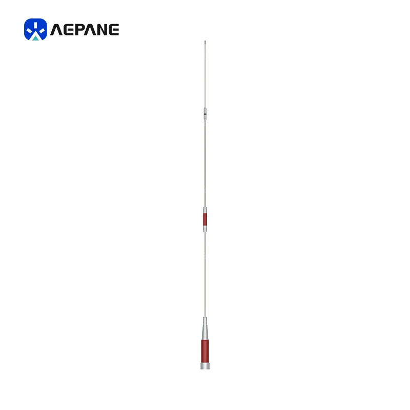 HAR7500 Dual Band Ham Radio Antenna VHF UHF 145/435MHz 150W PL259 Red Car Mobile Radio Antenna