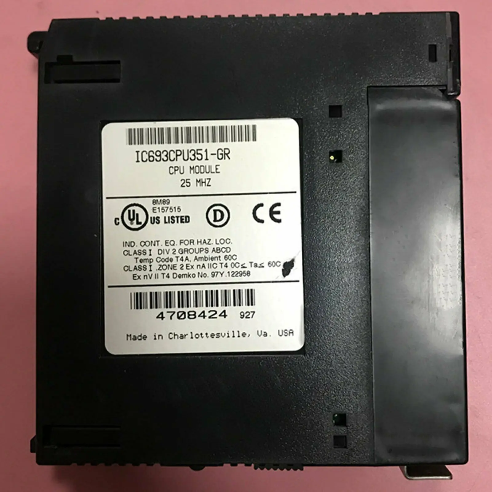 

1PC Used For GE fanuc IC693CPU351-GR Tested In Good Condition#QW