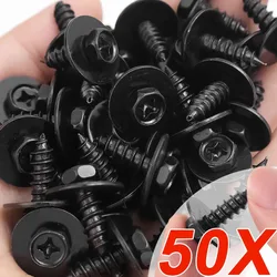 Automotive Hexagonal Head Self-tapping Screws Car Fender Splash Seal Guards Rivet Clip Screws Fasteners Plastic Clip Buckle