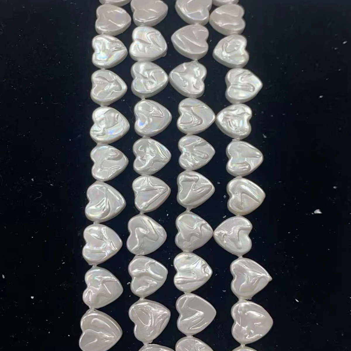 

12mm White Heart Natural Freshwater Shell Bead Exquisite Jewelry Making DIY Necklace Bracelet Earring Accessory Fashion Gift