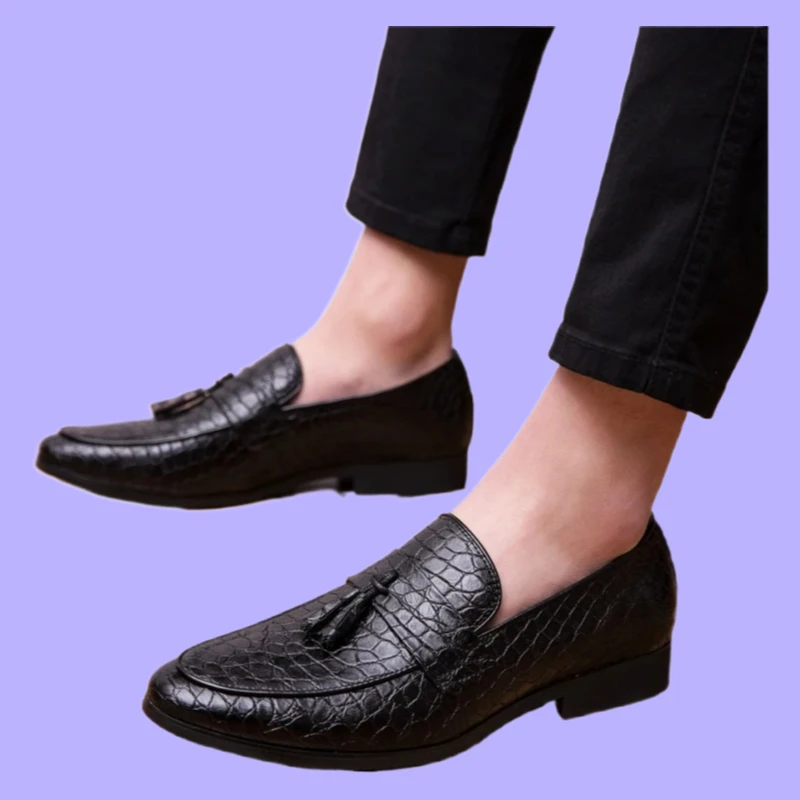 حذاء رجالي المتسكعون الانزلاق على الأخفاف مريحة الشقق أحذية قيادة قارب عادية حجم 38-47 الصيف في الهواء الطلق ضوء الجلود الناعمة