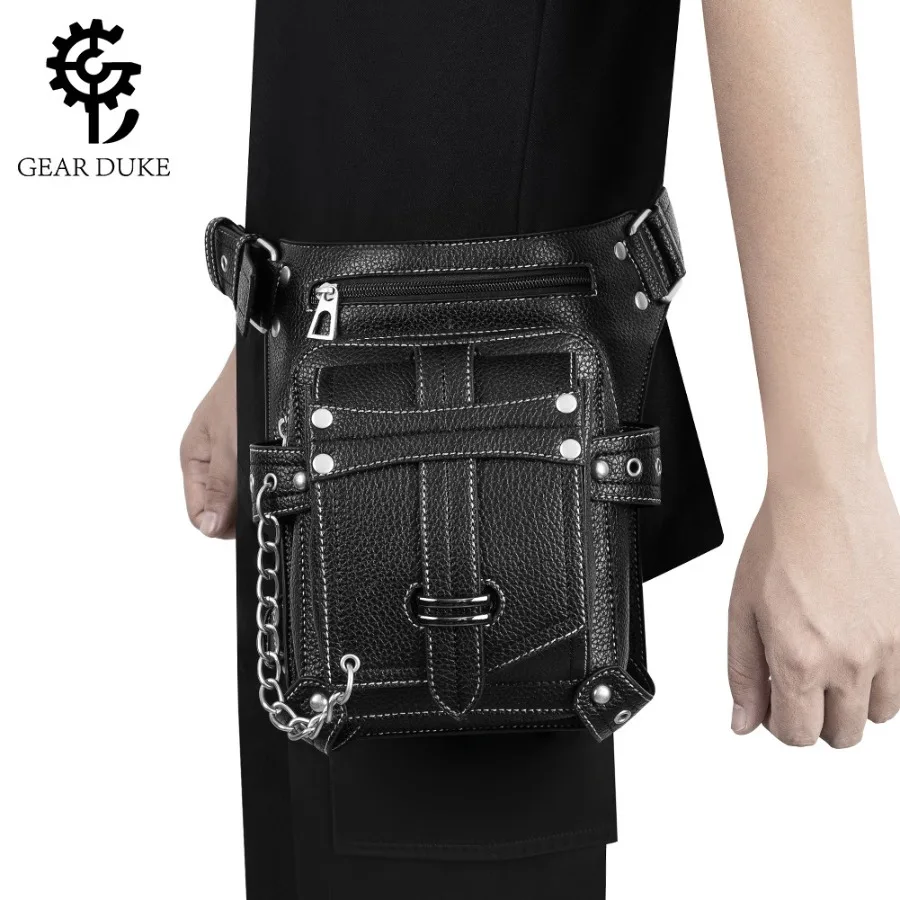 

【New style】Hot sale new bag - men's waist bag motorcycle outdoor riding motorcycle leggings bag