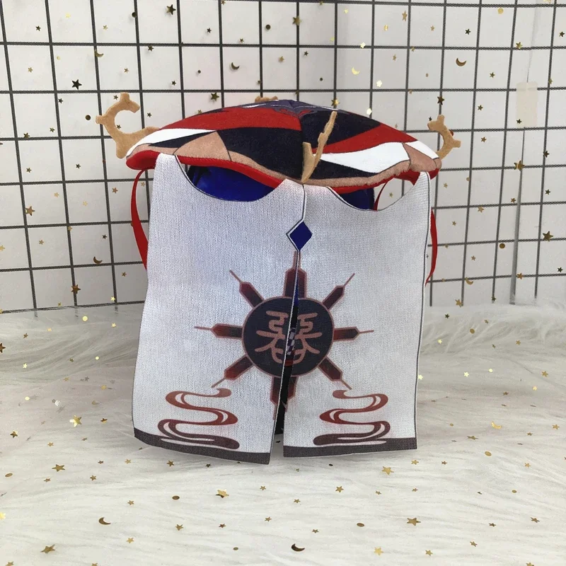 Gefüllte 20 cm Anime Spiel Genshin Impact Scaramouche Plüsch Puppe Spielzeug Dress Up Baumwolle Kissen Cosplay Cartoon Requisiten Zubehör Geschenk