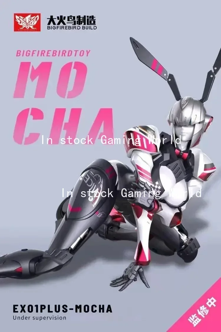In Stock BIGFIREBIRD BUILD MOCHA MOKA EX-01 PLUS Transforms Into An ARCEE Alloy Sports Car and Transforms Into A Robot view 3