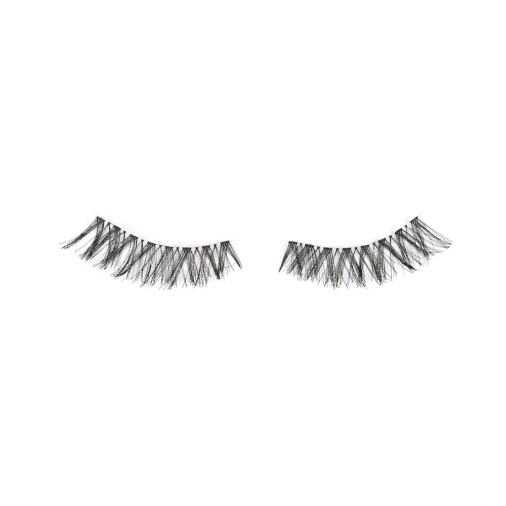 5 Pairs 3D Fake Eyelashes Long Thick Natural False Eye Lashes Set Mink Makeup Cross Fiber Handmade Fiber Extension Silk Eyelash