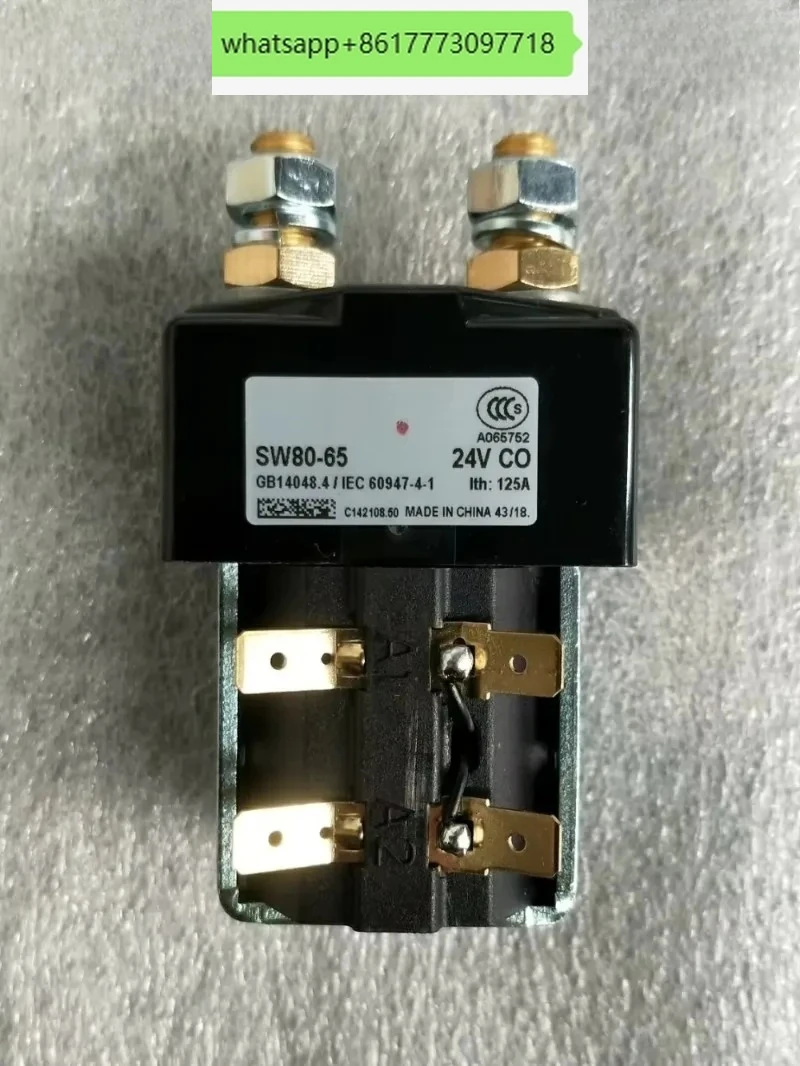 

Оригинальный контактор постоянного тока SW80-6/SW80-65 Главный контактор электрического вилочного погрузчика ZJW100A