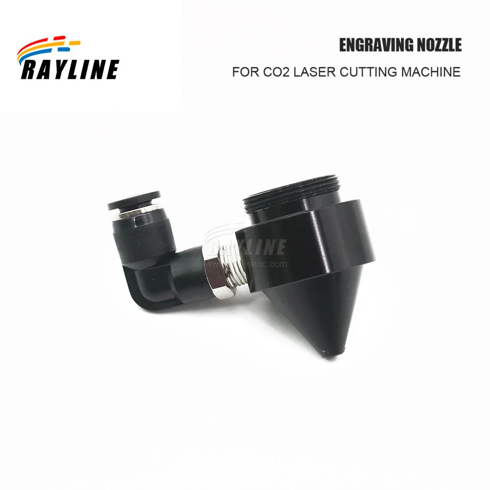 Luftdüse Compound Universal Gravur Düse für Laserkopf bei CO2 Laserschneidmaschine