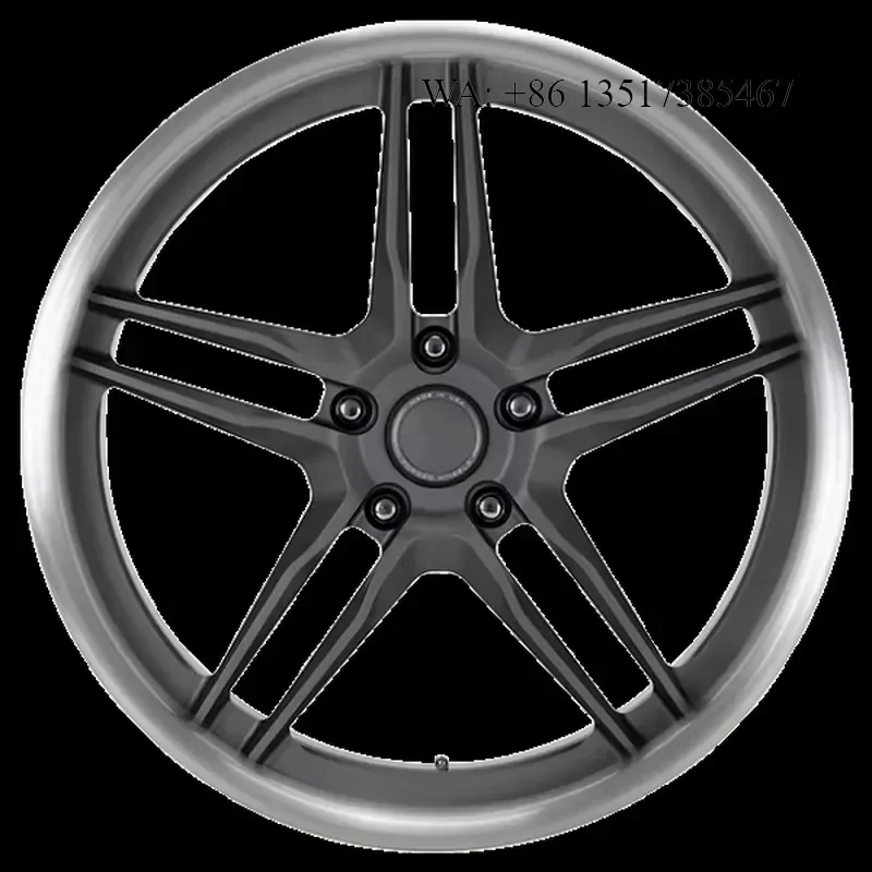 LZT-328 Billet Accelerator Concave Chrome 24 26 28 Inch Drawing Forged Alloy Wheels 2 3 Piece 6 Bolts Aggressively Styled