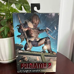 NECA Figure Ultimate Snake Predator 2 Battle Drmaced Action Figure Model Toys Joint Movable Doll Birthday Present For Kids