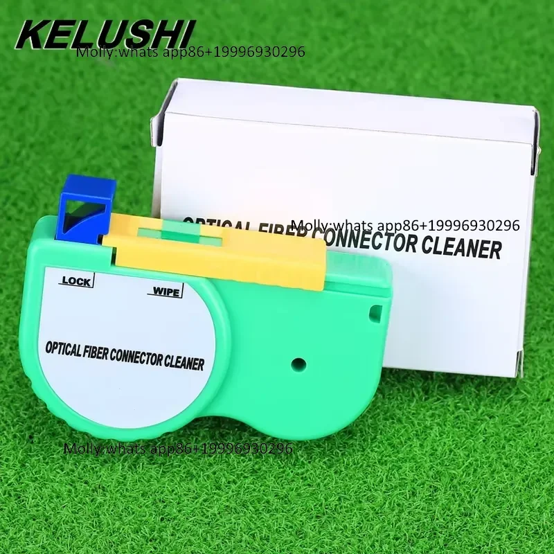 Optical Fiber Connector Cleaning Cassette Reel Cleaner, Non-alcoholic Specialty Fibers 500+ Cleans