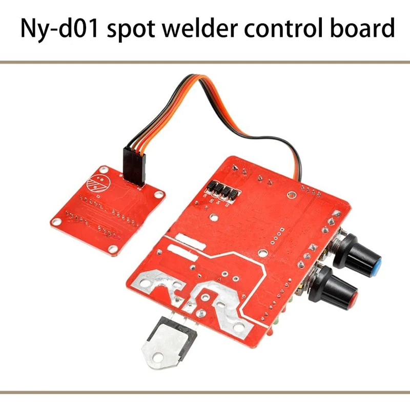 NY-D01 Digital Spot Welding Machine Control Board Welder Panel Parts AC 110V/220V Transformer Controller Board