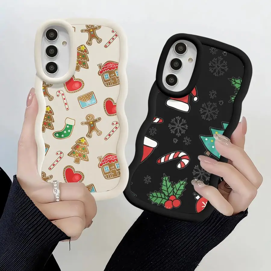 Merry Christmas Phone Case for Samsung Galaxy A02s A03 Core A15 A21s A51 A12 A13 A04 A05s A11 A30s A50 A14 A20s 4G 5G Cases