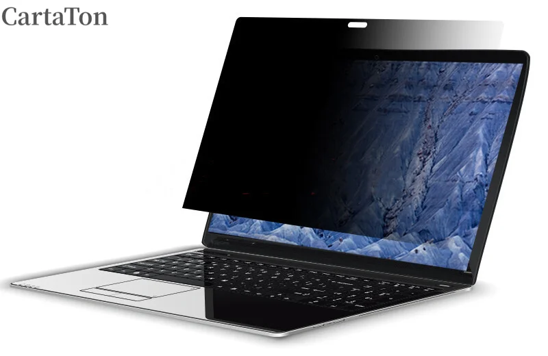 مرشح واقي شاشة الخصوصية المغناطيسي لماك بوك اير برو 13 M1 M2 A2337 A2442 14 15 16 A2485 مضاد للوهج/جسس فيلم مضاد للزقزقة