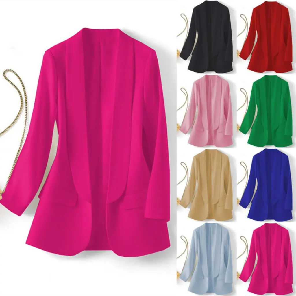 

Women's Korean Style Suit Jacket Trendy British Casual Top for Spring Small Fit Fashionable Outerwear